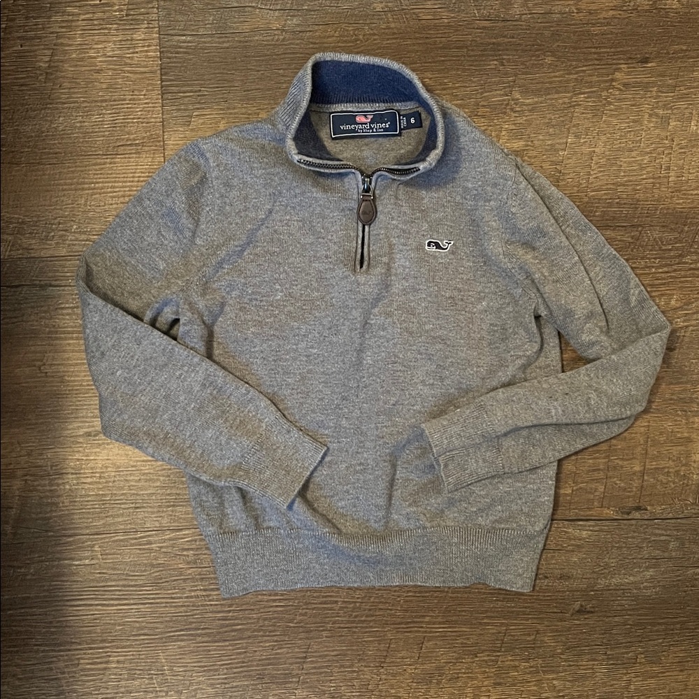 Vineyard Vines Gray Pullover
